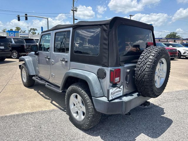2015 Jeep Wrangler Unlimited Sport Silver at Toyota of Kenner