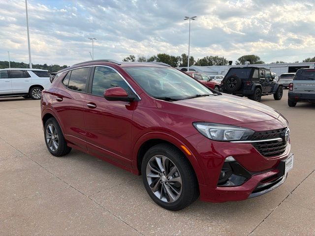Chili Red Metallic 2021 Buick Encore GX SUV / Crossover Front-Wheel Drive Continuously Variable Transmission