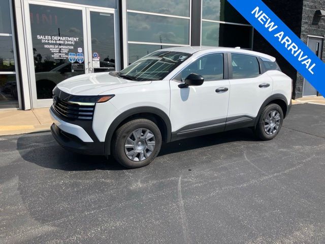 White (Fresh Powder) 2025 Nissan Kicks SUV / Crossover Front-Wheel Drive Continuously Variable Transmission