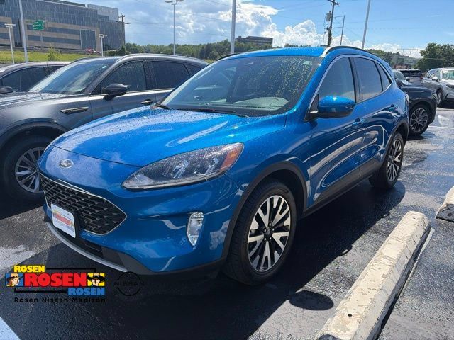 Blue Metallic 2020 Ford Escape SUV / Crossover All-Wheel Drive 8-Speed Automatic