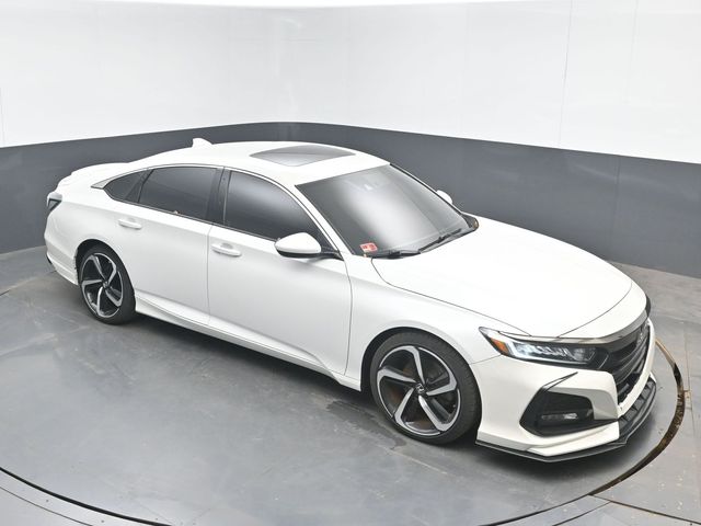 White 2020 Honda Accord Sedan Front-Wheel Drive Automatic