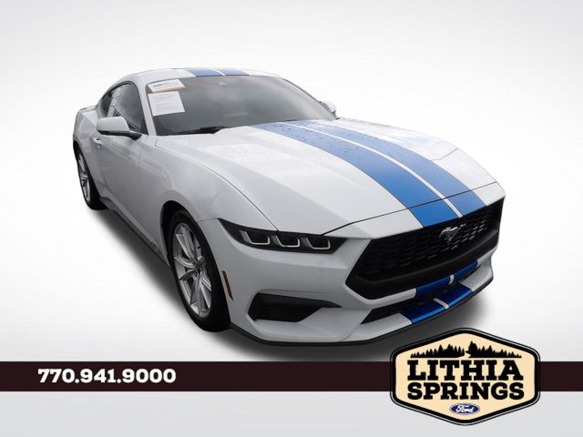 Oxford White 2024 Ford Mustang EcoBoost Premium Fastback RWD Coupe Rear-Wheel Drive Automatic