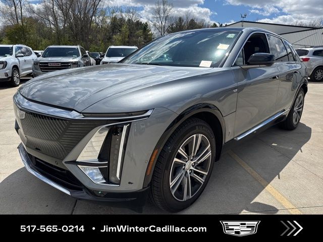 Silver Metallic 2024 Cadillac LYRIQ Luxury 2 AWD SUV / Crossover All-Wheel Drive 1-Speed Automatic