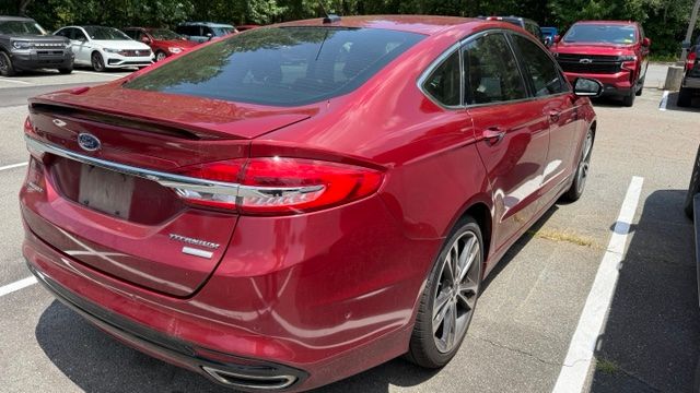 Used 2017 Red Ford Titanium image 3