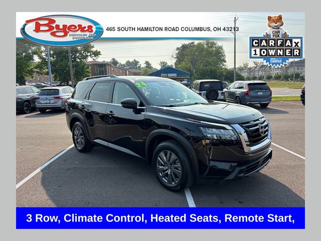 Super Black 2024 Nissan Pathfinder SUV / Crossover Front-Wheel Drive 9-Speed Automatic