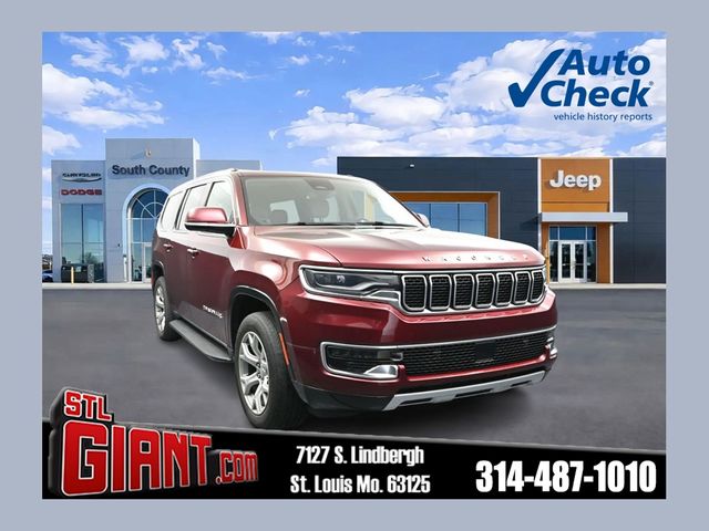 Velvet Red Pearlcoat 2022 Jeep Wagoneer SUV / Crossover Four-Wheel Drive 8-Speed Automatic
