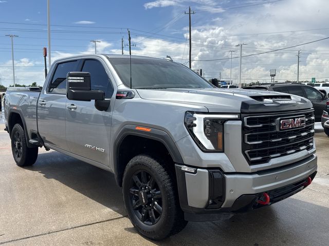 2025 GMC Sierra 2500HD AT4 Silver at Bayway Cadillac of The Woodlands