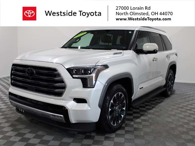 White (Wind Chill Pearl) 2024 Toyota Sequoia SUV / Crossover Four-Wheel Drive Automatic