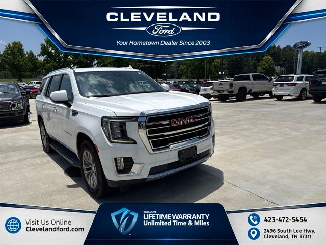 Summit White 2021 GMC Yukon SUV / Crossover 4X2 