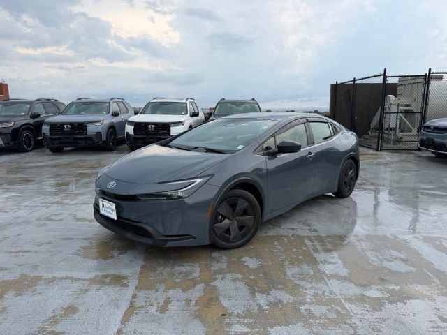 Guardian Gray 2023 Toyota Prius Hatchback All-Wheel Drive Continuously Variable Transmission
