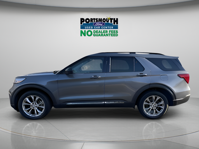 Gray Metallic 2022 Ford Explorer XLT AWD SUV / Crossover All-Wheel Drive Automatic