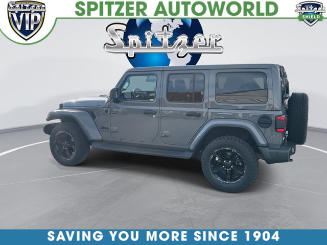 Certified Used 2021 Gray Jeep Unlimited Sahara Altitude image 7