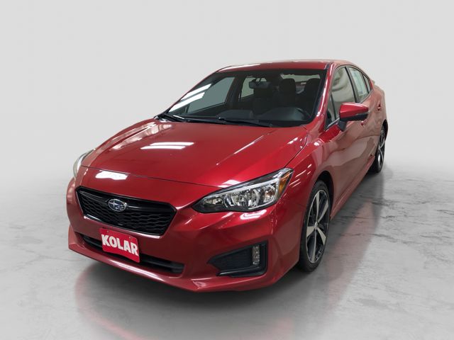 Lithium Red Pearl 2017 Subaru Impreza Sedan All-Wheel Drive Continuously Variable Transmission