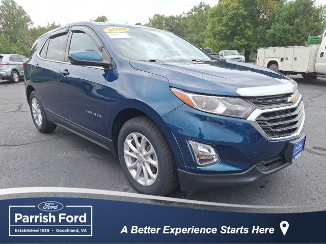 Pacific Blue Metallic 2020 Chevrolet Equinox SUV / Crossover Front-Wheel Drive 6-Speed Automatic Overdrive