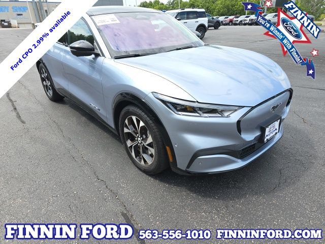 Iced Blue Silver Metallic 2022 Ford Mustang Mach-E Premium AWD SUV / Crossover All-Wheel Drive Automatic