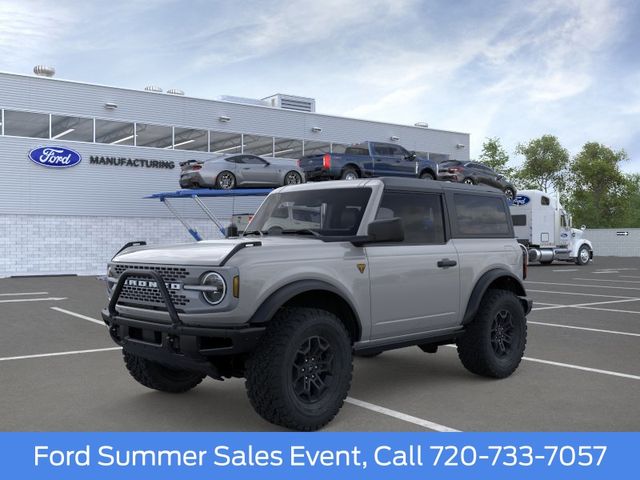 Avalanche Gray 2026 Ford Bronco SUV / Crossover Four-Wheel Drive 7-Speed Manual