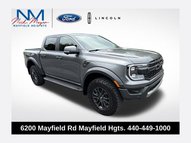 Gray Metallic 2025 Ford Ranger Pickup Truck Four-Wheel Drive Automatic