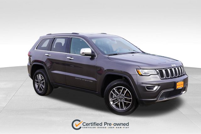 Gray (Granite Crystal Metallic Clearcoat) 2021 Jeep Grand Cherokee Limited 4WD SUV / Crossover Four-Wheel Drive 8-Speed Automatic