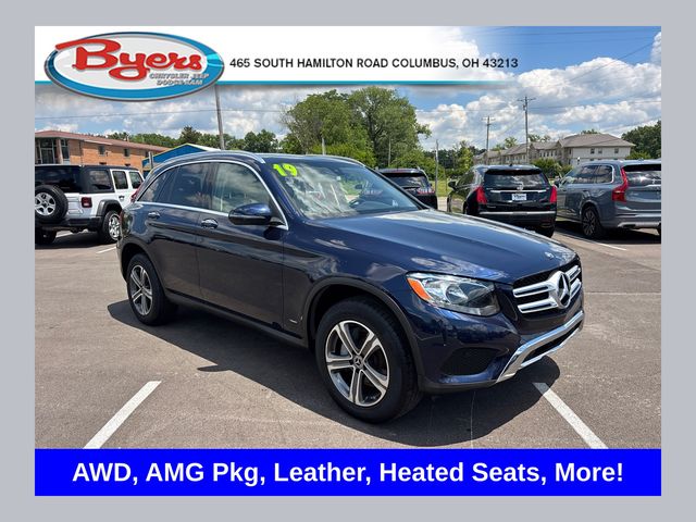 Lunar Blue Metallic 2019 Mercedes-Benz GLC SUV / Crossover All-Wheel Drive 9-Speed Automatic