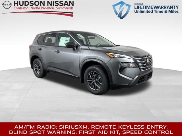2025 Gun Metallic Nissan Rogue S SUV