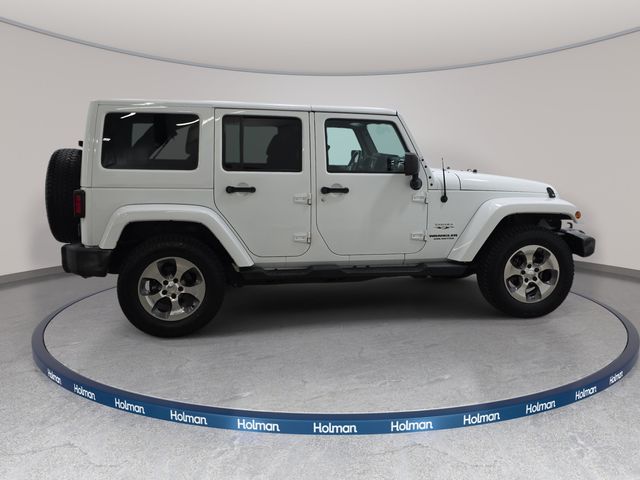Certified Used 2017 White Jeep Unlimited Sahara image 4