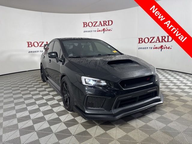 2018 Black Subaru WRX STi AWD Sedan