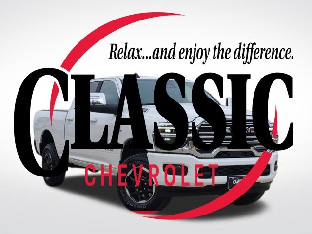 Bright White Clearcoat 2026 RAM 2500 Laramie Crew Cab 4WD Pickup Truck Four-Wheel Drive 8-Speed Automatic