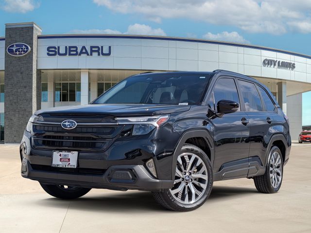 Crystal Black Silica 2025 Subaru Forester Touring Crossover AWD SUV / Crossover All-Wheel Drive Continuously Variable Transmission