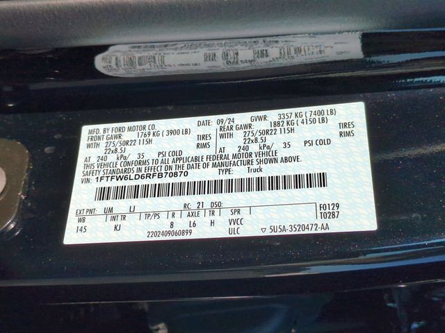 Used 2024 Black Ford King Ranch image 38
