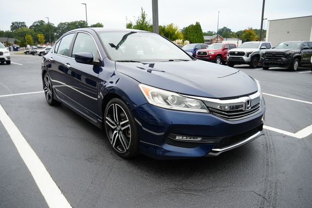 Black (Obsidian Blue Pearl) 2016 Honda Accord Sedan Front-Wheel Drive Continuously Variable Transmission