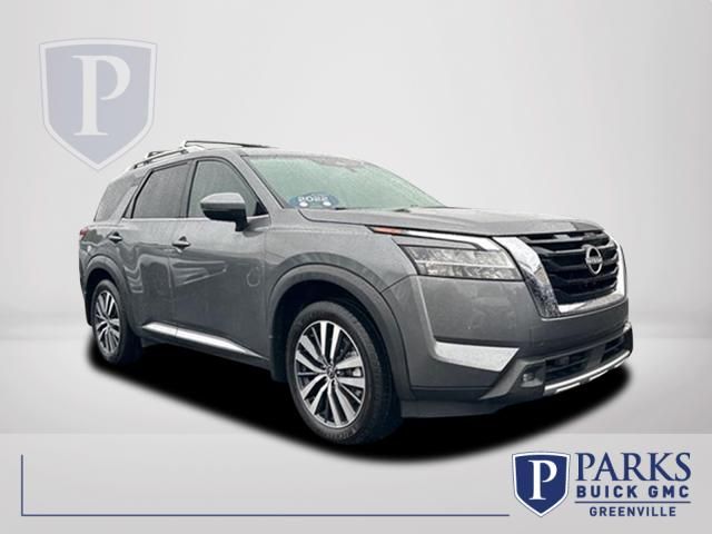 Gray (Gun Metallic) 2022 Nissan Pathfinder SUV / Crossover Front-Wheel Drive 9-Speed Automatic