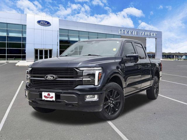 Blue Metallic 2024 Ford F-150 Pickup Truck Four-Wheel Drive Automatic