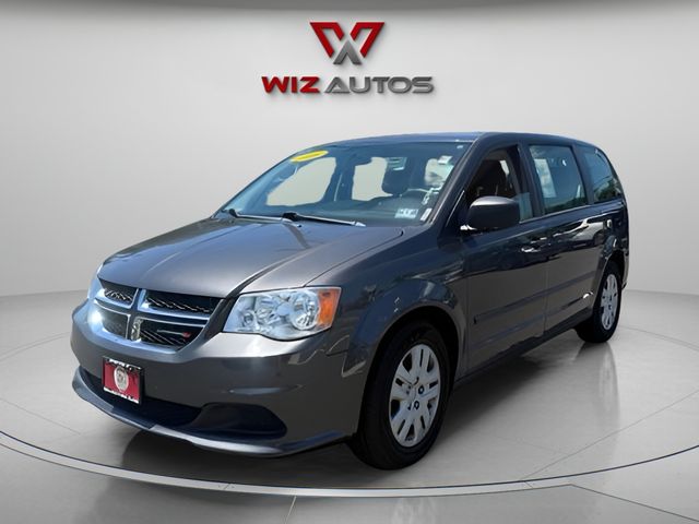 Gray (Granite Crystal Metallic Clearcoat) 2016 Dodge Grand Caravan American Value Package FWD Minivan Front-Wheel Drive 6-Speed Automatic