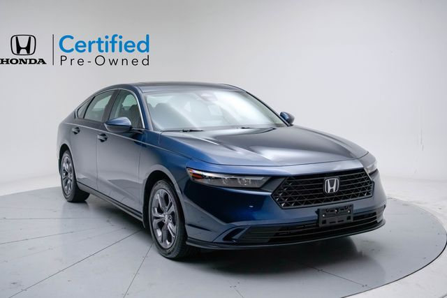 Canyon River Blue Metallic 2024 Honda Accord Sedan Front-Wheel Drive Continuously Variable Transmission