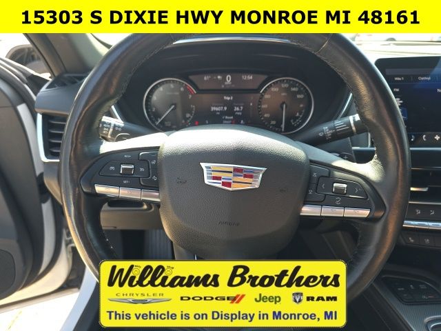 2023 Cadillac CT5 Premium Luxury - Summit White exterior view 16