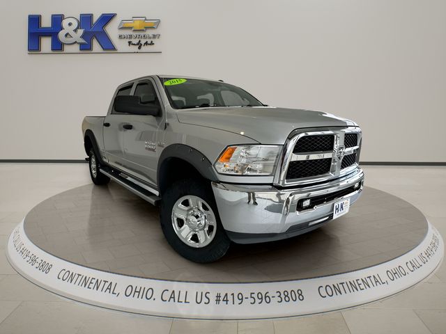 Bright Silver Metallic Clearcoat 2015 RAM 2500 Tradesman Crew Cab 4WD Pickup Truck Four-Wheel Drive 6-Speed Automatic