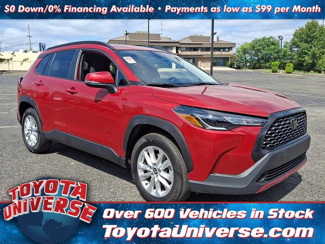 Barcelona Red Metallic 2024 Toyota Corolla Cross SUV / Crossover All-Wheel Drive Continuously Variable Transmission