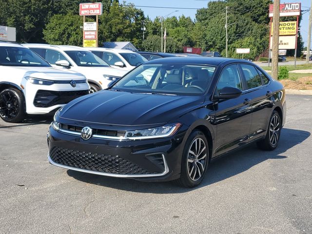 Deep Black Pearl 2026 Volkswagen Jetta Sedan Front-Wheel Drive 8-Speed Automatic