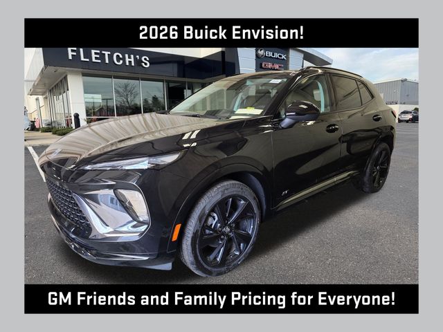 Black (Ebony Twilight Metallic) 2026 Buick Envision SUV / Crossover All-Wheel Drive 9-Speed Automatic