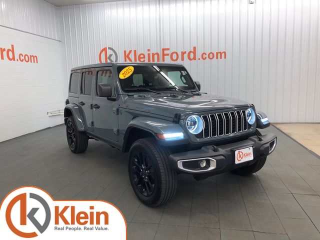 Anvil Clearcoat 2025 Jeep Wrangler 4xe SUV / Crossover Four-Wheel Drive 8-Speed Automatic