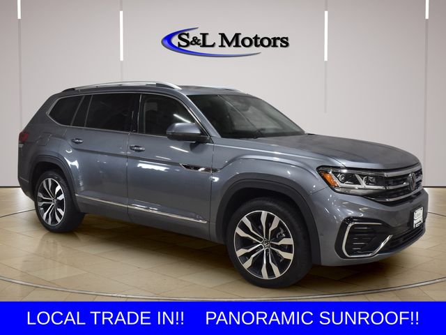 Platinum Gray Metallic 2023 Volkswagen Atlas SUV / Crossover All-Wheel Drive 8-Speed Automatic
