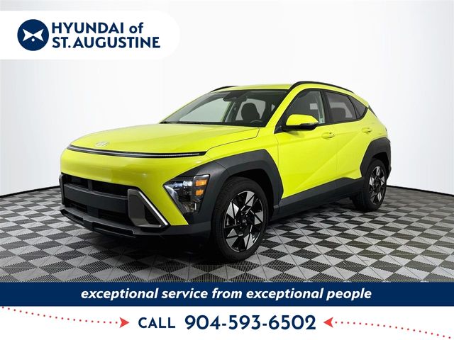 Neoteric Yellow 2024 Hyundai Kona SUV / Crossover Front-Wheel Drive Continuously Variable Transmission