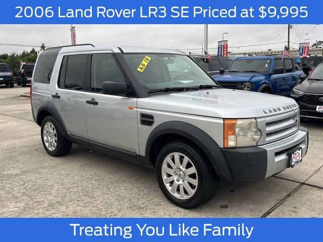 Zambezi Silver 2006 Land Rover LR3 SE SUV / Crossover Four-Wheel Drive 6-Speed Automatic