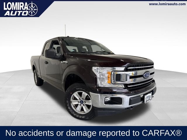 Magma Red Metallic 2018 Ford F-150 Pickup Truck Four-Wheel Drive 6-Speed Automatic
