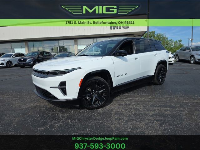 Bright White Clearcoat 2024 Jeep Wagoneer S SUV / Crossover Four-Wheel Drive 1-Speed Automatic