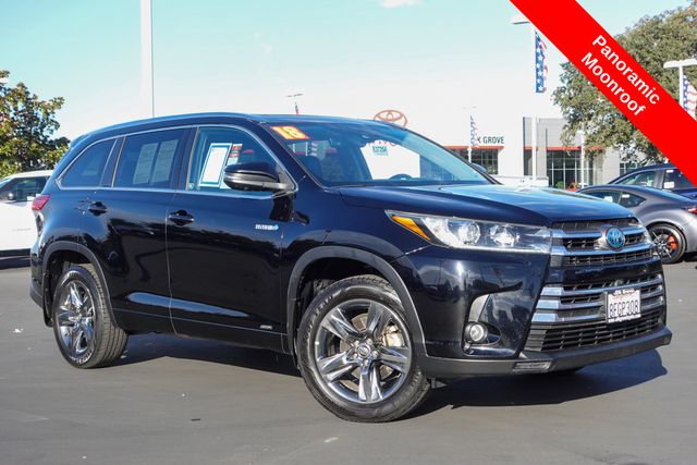 used 2018 Toyota Highlander Hybrid car, priced at $18,399