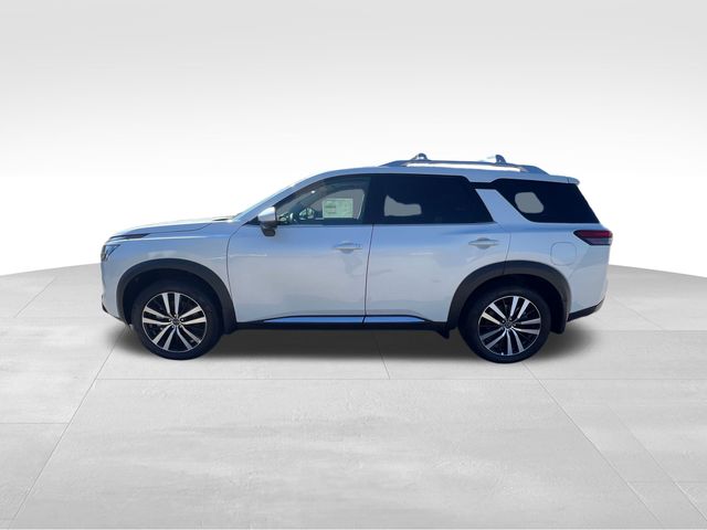 2025 Everest White Pearl Tricoat Nissan Pathfinder Platinum FWD SUV