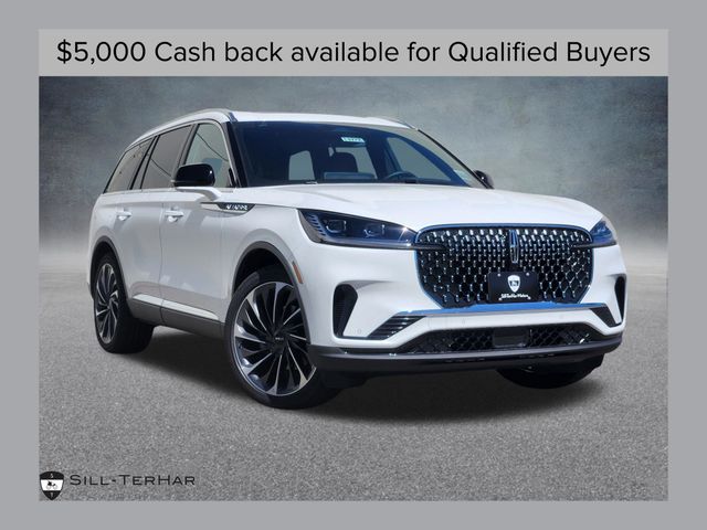 Pristine White Metallic Tri-Coat 2026 Lincoln Aviator SUV / Crossover All-Wheel Drive Automatic