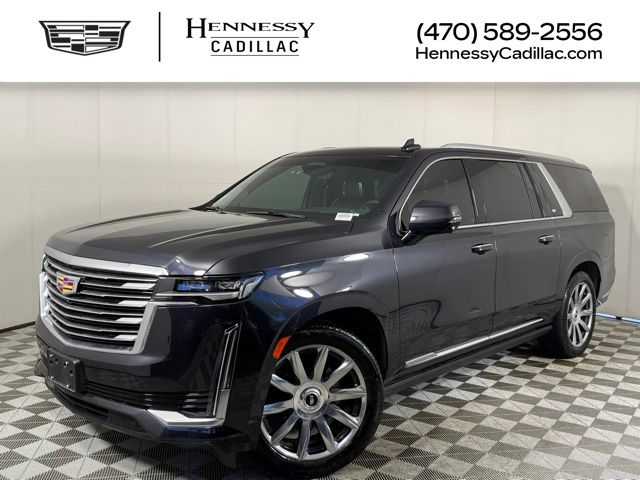 Galactic Gray 2024 Cadillac Escalade ESV SUV / Crossover Four-Wheel Drive Automatic