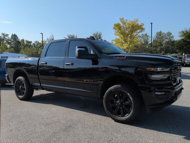 Diamond Black Crystal Pearlcoat 2025 RAM 3500 Pickup Truck Four-Wheel Drive 8-Speed Automatic